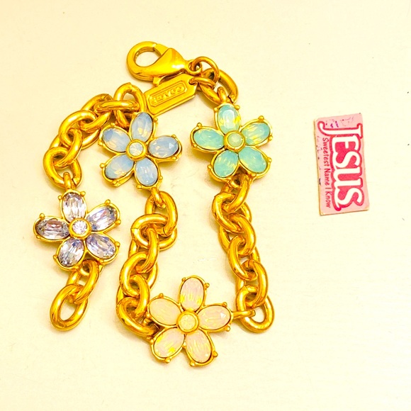 💰SOLD💰Coach flower bracelet - Picture 7 of 13